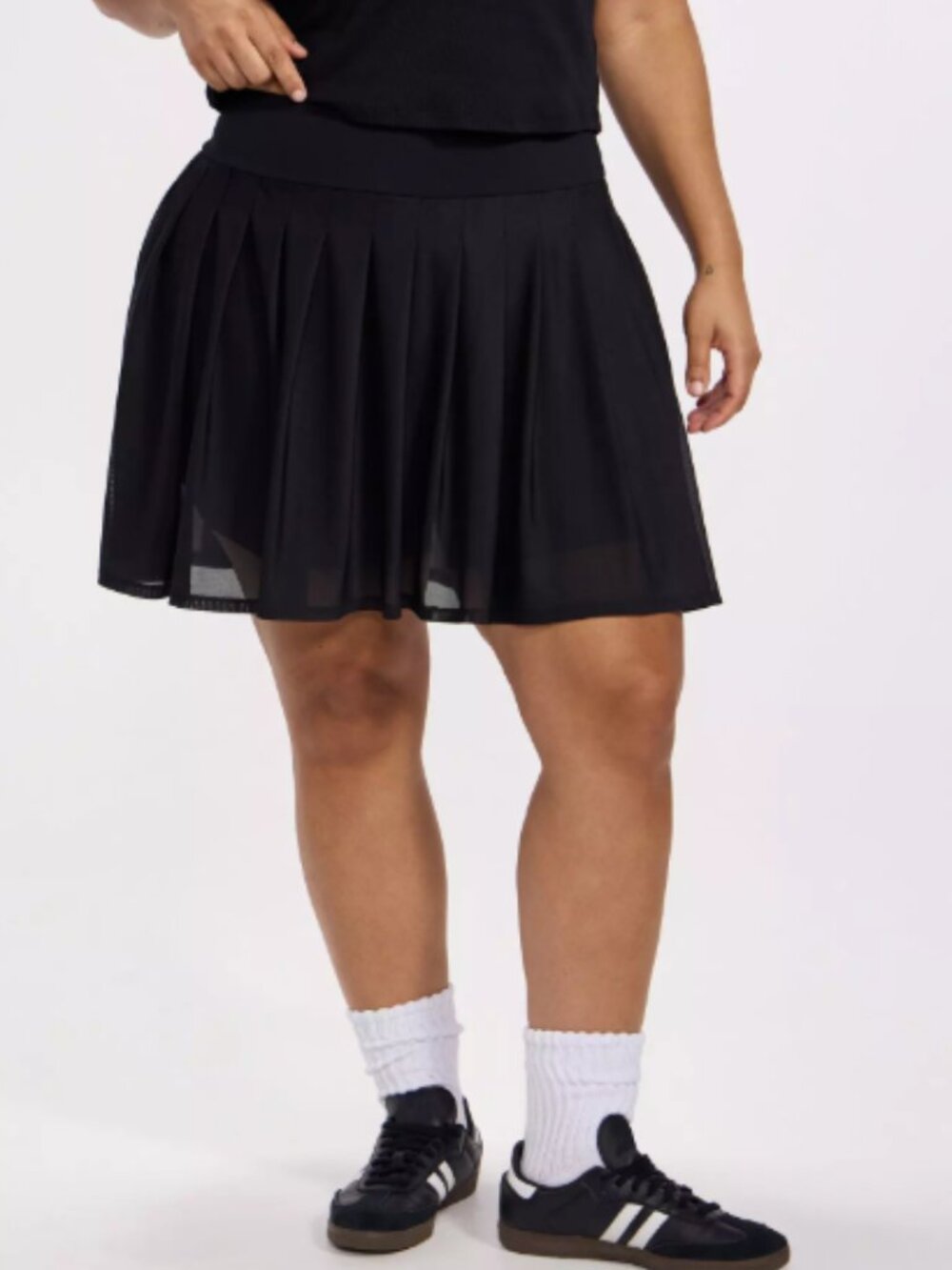 Torrid Size 2X Black Athletic Skort